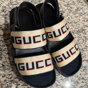 Gucci Jacquard Sandals Size 10 Women’s